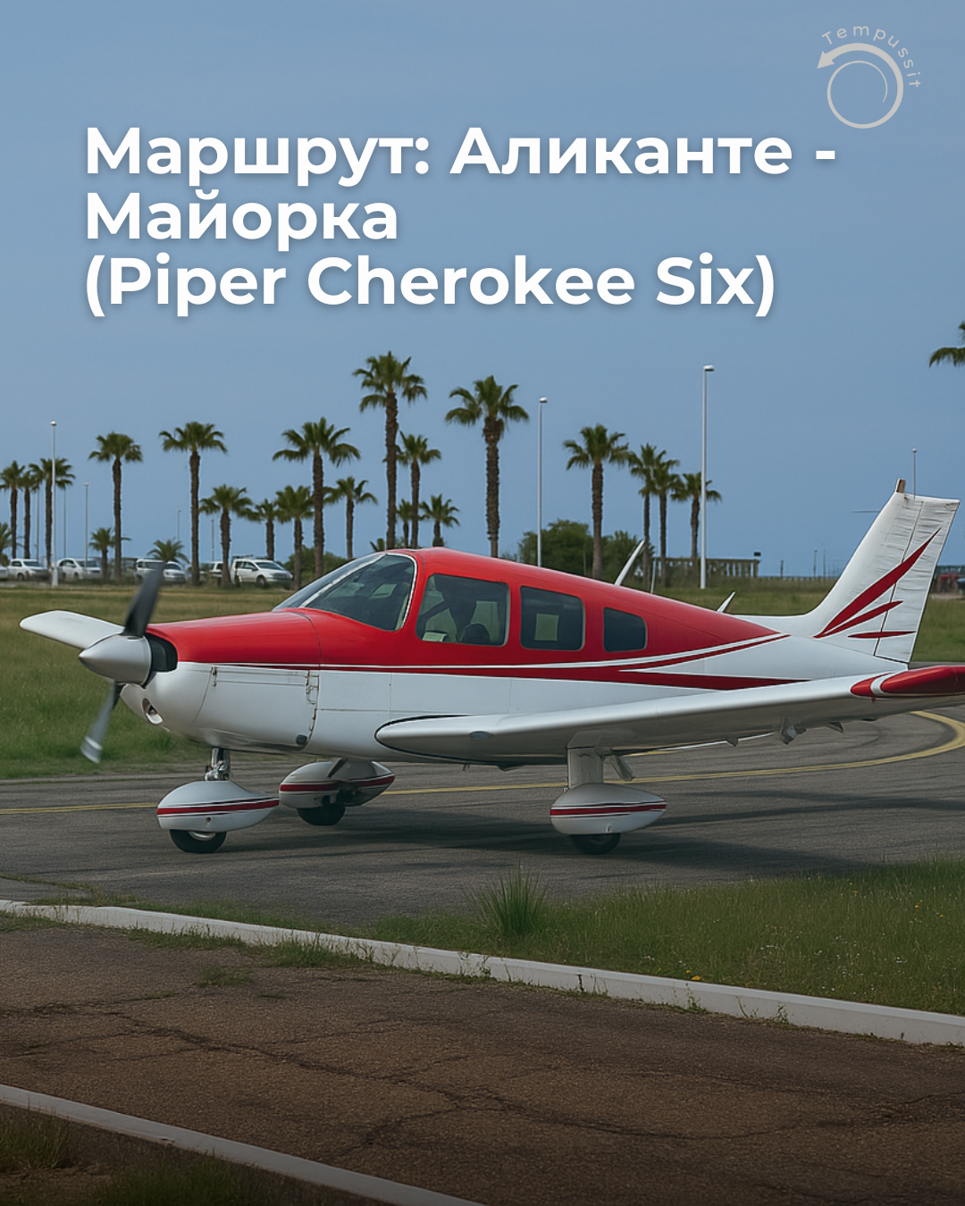 Маршрут Аликанте — Майорка (Piper Cherokee Six)