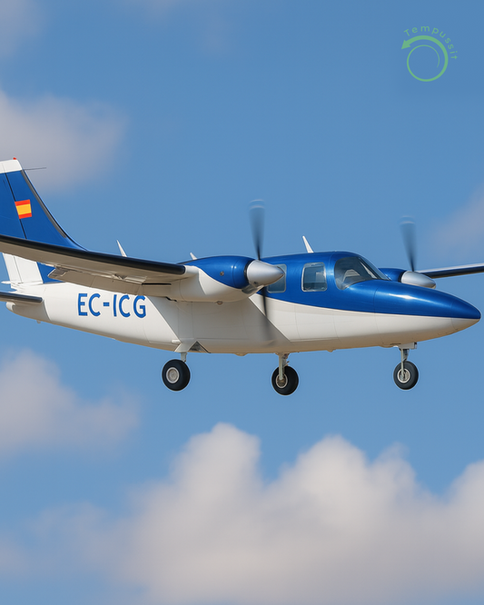 Маршрут Аликанте - Менорка - Аликанте (Piper Aerostar PA-61)