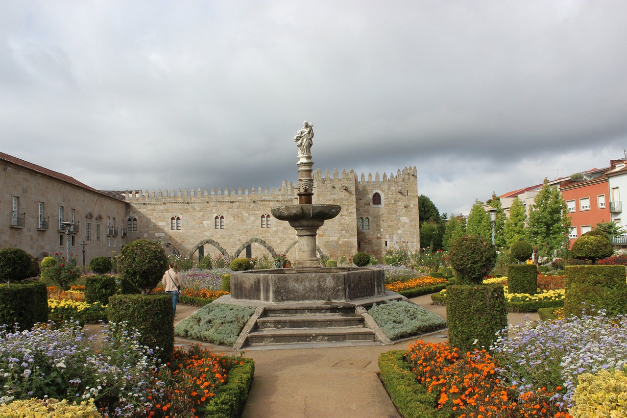 Сад Santa Barbara Брага, Португалия